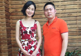 广州长运与明星合影